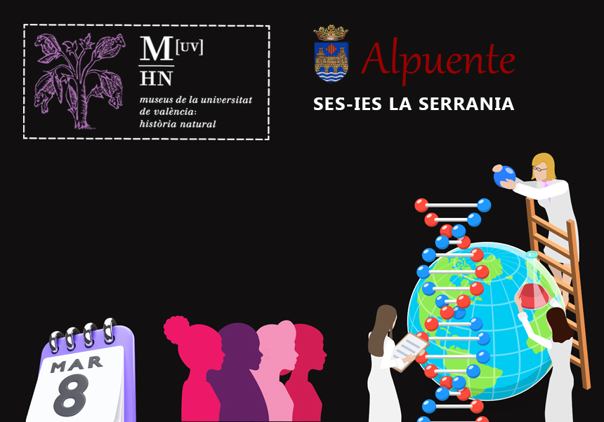 EL SES-IES La Serrania (Alpuente) i el MUVHN van celebrar el dia de la dona i el dia de la dona i la xiqueta en la ciència